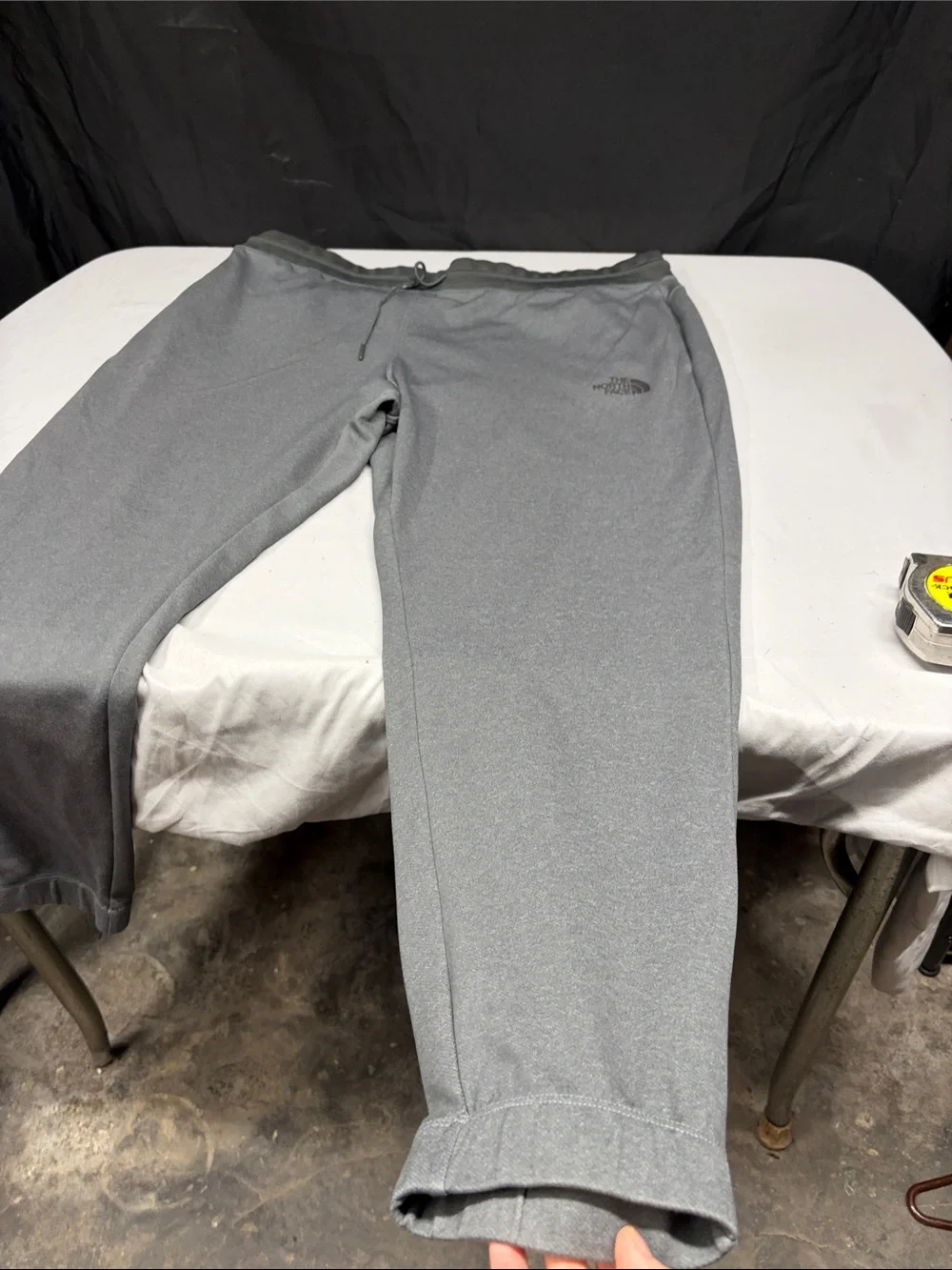 The North Face Men's Gray Elastic-Waist Joggers